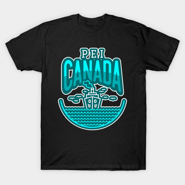 PRINCE Edward Island Canada T-Shirt by SartorisArt1